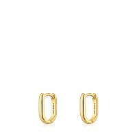 Серьги-кольца Basics из вермеля