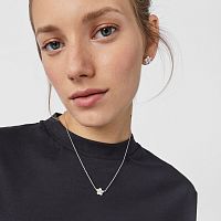 Колье Fragile Nature из серебра