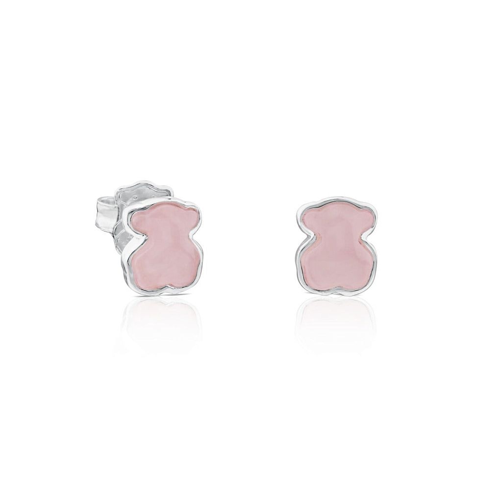 Серьги New Color из серебра с кварцем