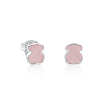Серьги New Color из серебра с кварцем