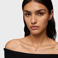 Подвеска 1950 из золота с черным ониксом