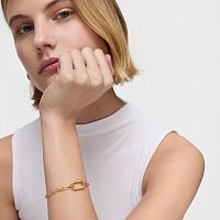 Браслет Hold Oval из вермеля