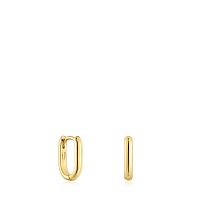 Серьги-кольца Basics из вермеля