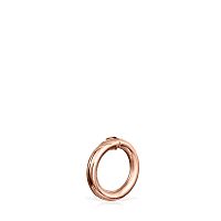 Небольшое кольцо Hold из розового серебра vermeil