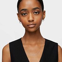 Цепь из белого золота, 50 см