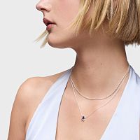 Колье из серебра