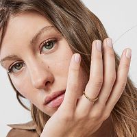 Кольцо Vibrant Colors из вермеля с камнями 