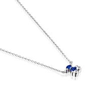 Колье из серебра