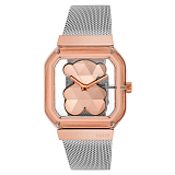 Часы D-Bear Party c браслетом из стали