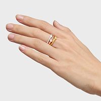 Набор колец Ring Mix из серебра и вермеля