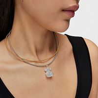 Кулон Bold Bear из серебра