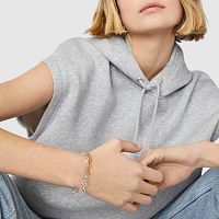 Браслет из серебра и вермеля