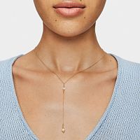 Колье Gloss из вермеля с жемчугом