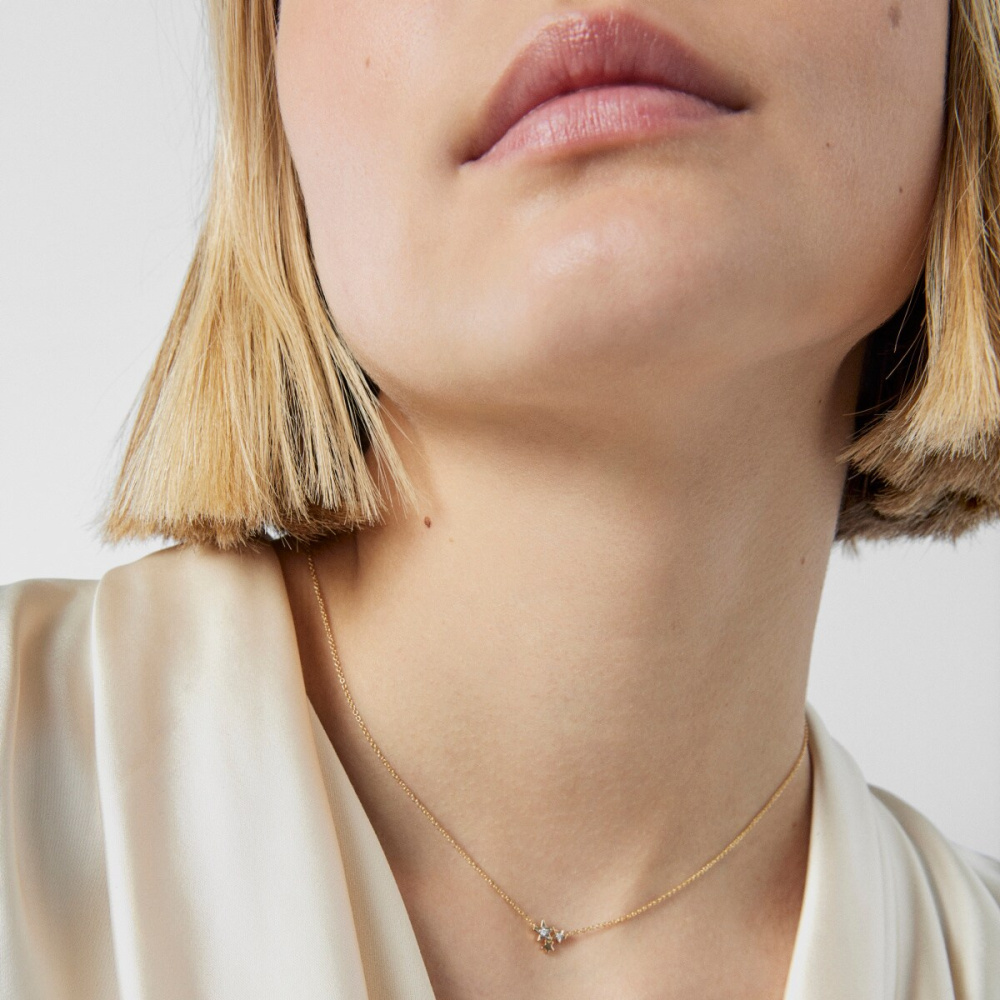 Колье Teddy Bear Stars из золота с бриллиантами фото 5