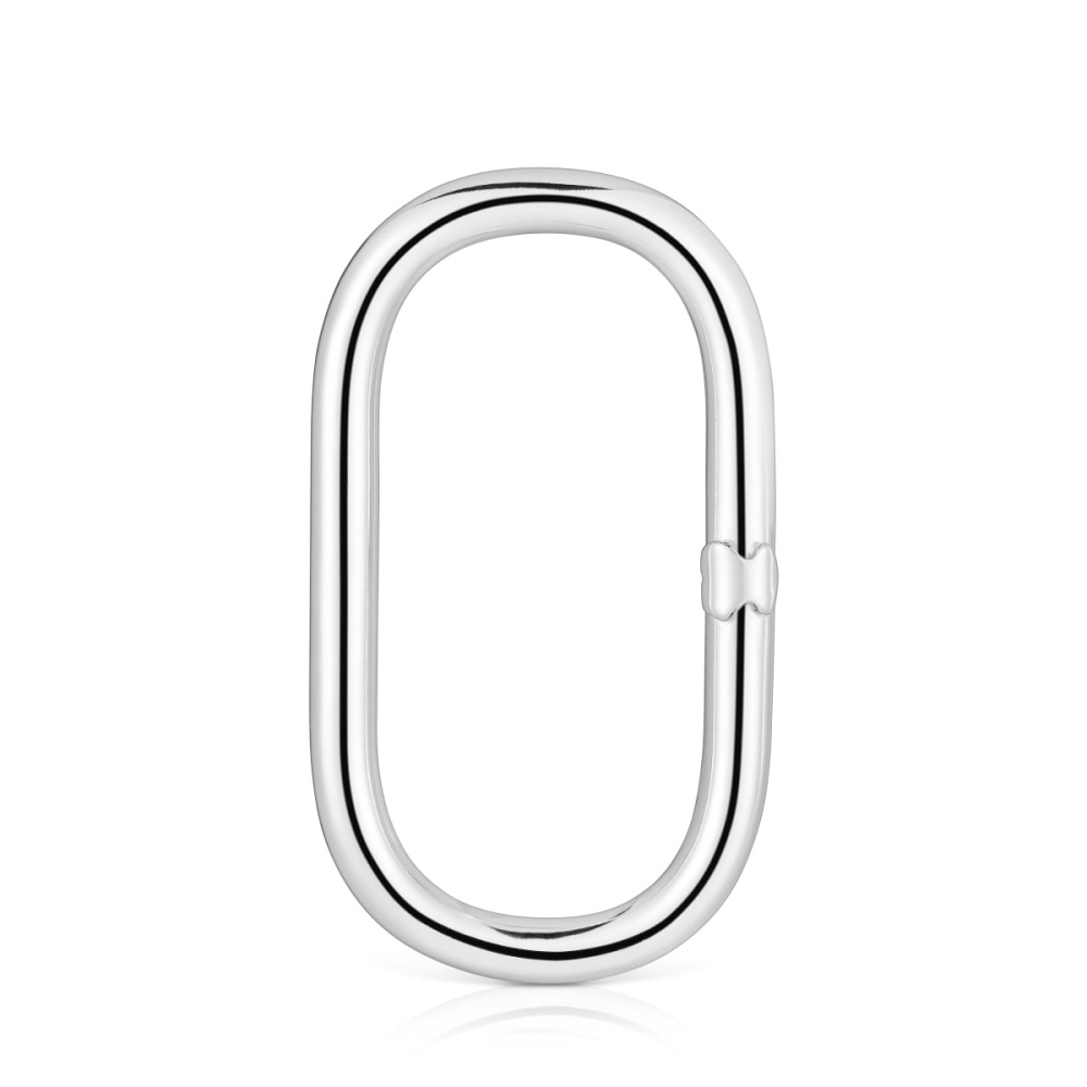 Соединительное кольцо Hold Oval из серебра фото 2