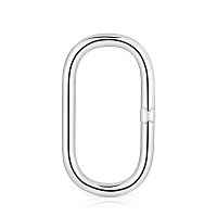 Соединительное кольцо Hold Oval из серебра
