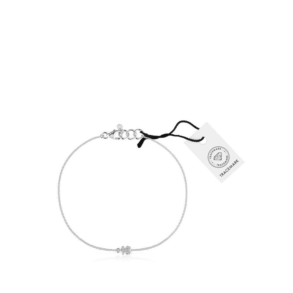 Браслет Grain из белого золота с бриллиантами фото 5