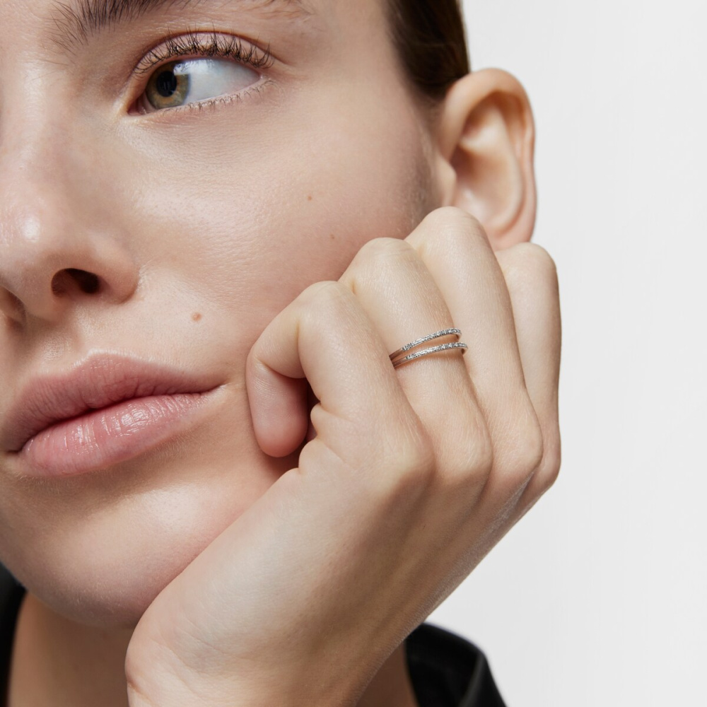 Кольцо Diamonds из белого золота с бриллиантами фото 6