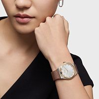 Часы Karat Round Mesh из стали с IPG-покрытием