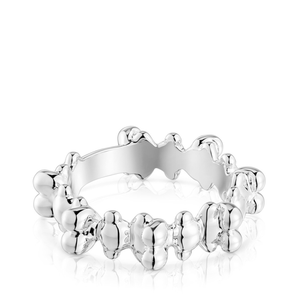 Кольцо Bold Bear из серебра фото 3