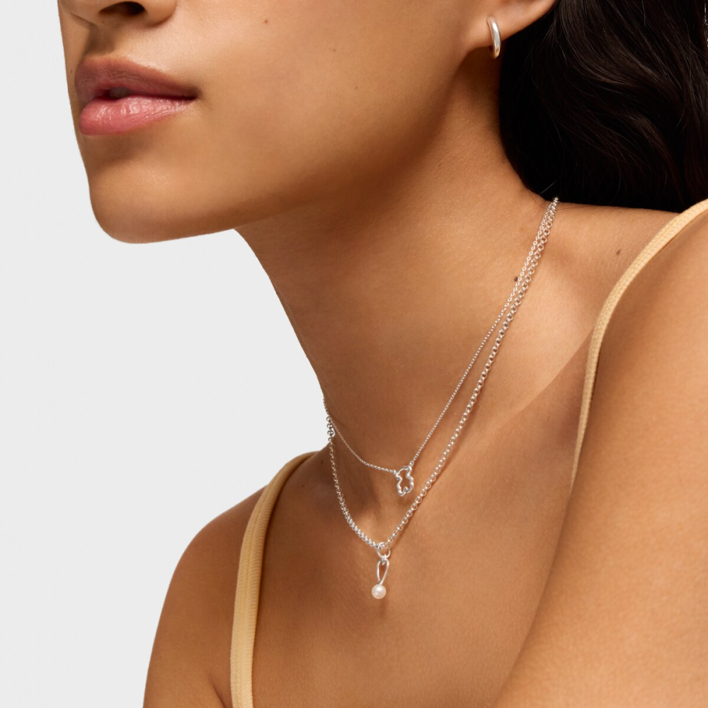 Колье New Silueta из серебра фото 6