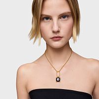 Кулон Color Black из вермеля с ониксом