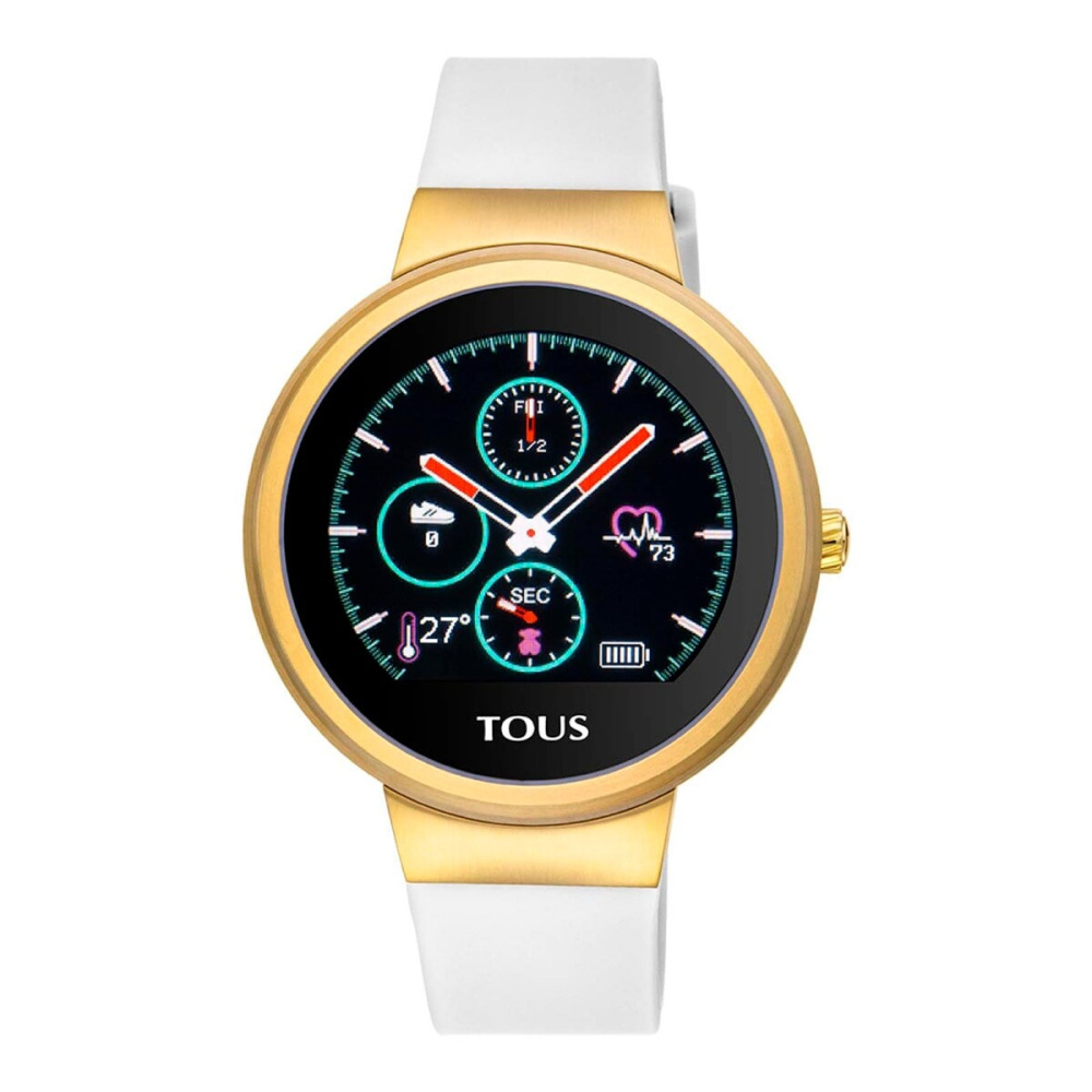 Фитнес-часы TOUS Rond Touch из стали со сменным силиконовым ремешком фото 5