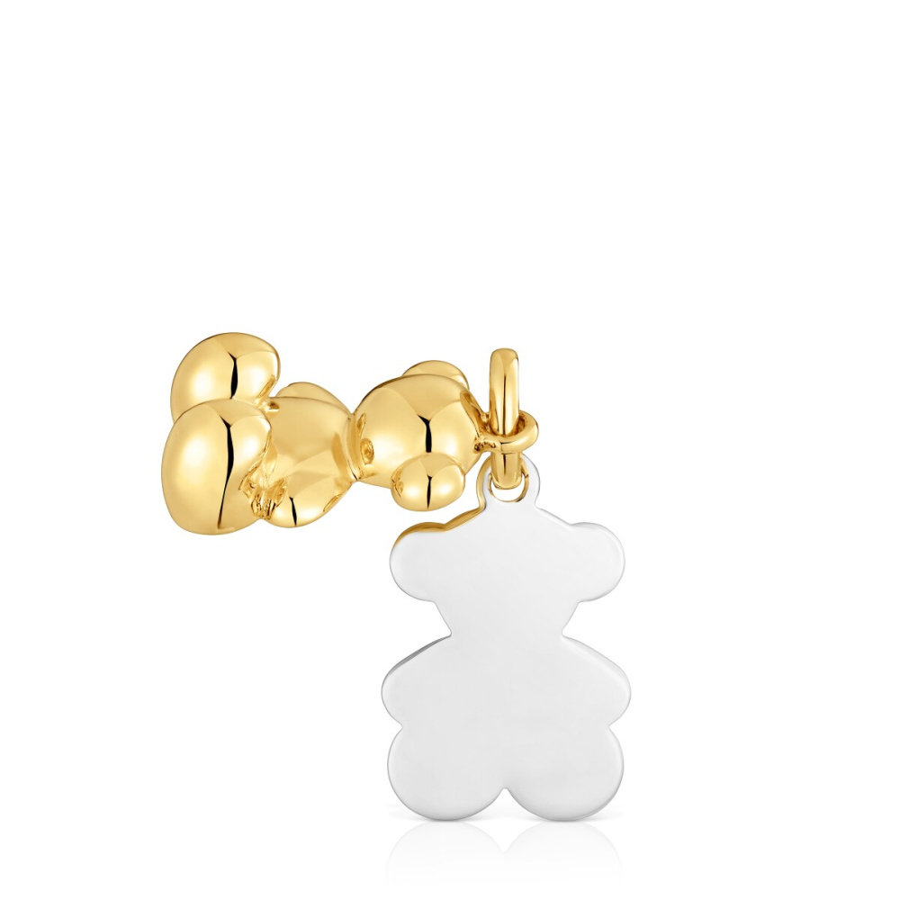 Кулон из вермеля и серебра фото 5