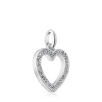 Подвеска-сердце Nocturne из серебра с бриллиантами