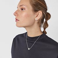 Серьги из серебра и вермеля