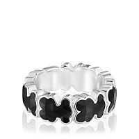 Кольцо из серебра с ониксом