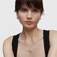 Кулон Bold Bear из серебра и вермеля