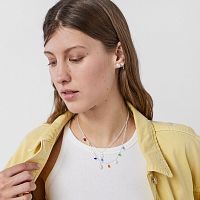 Колье Oceaan из серебра с медвежонком 