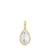 Кулон Medallions из вермеля с кварцем