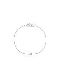 Браслет Grain из белого золота с бриллиантами