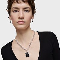 Кулон Icon Color из серебра с ониксом