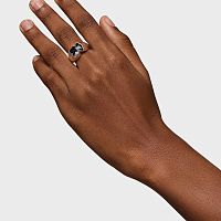 Кольцо из серебра с ониксом