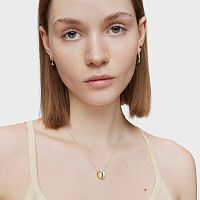 Колье My Other Half из серебра и вермеля