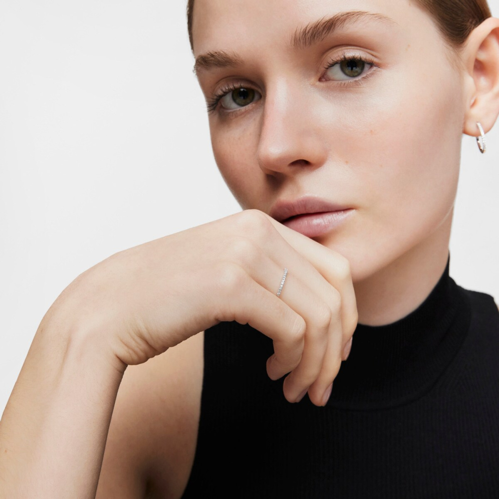 Кольцо Les Classiques из белого золота с бриллиантами  фото 5