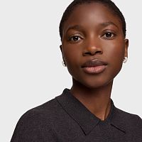 Серьги Icon Color из серебра с перламутром