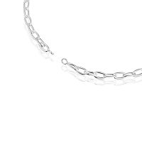 Колье Hold Oval из серебра