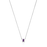 Колье из серебра