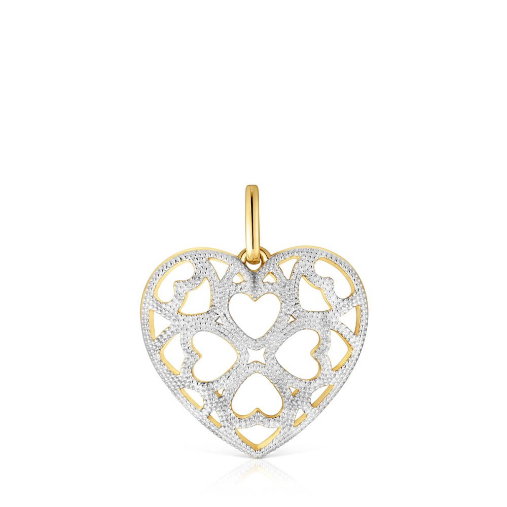 Кулон Medallions из серебра и вермеля фото 2