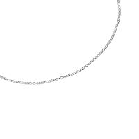 Колье-чокер TOUS Chain из разных рельефных колец из серебра, 35 см.