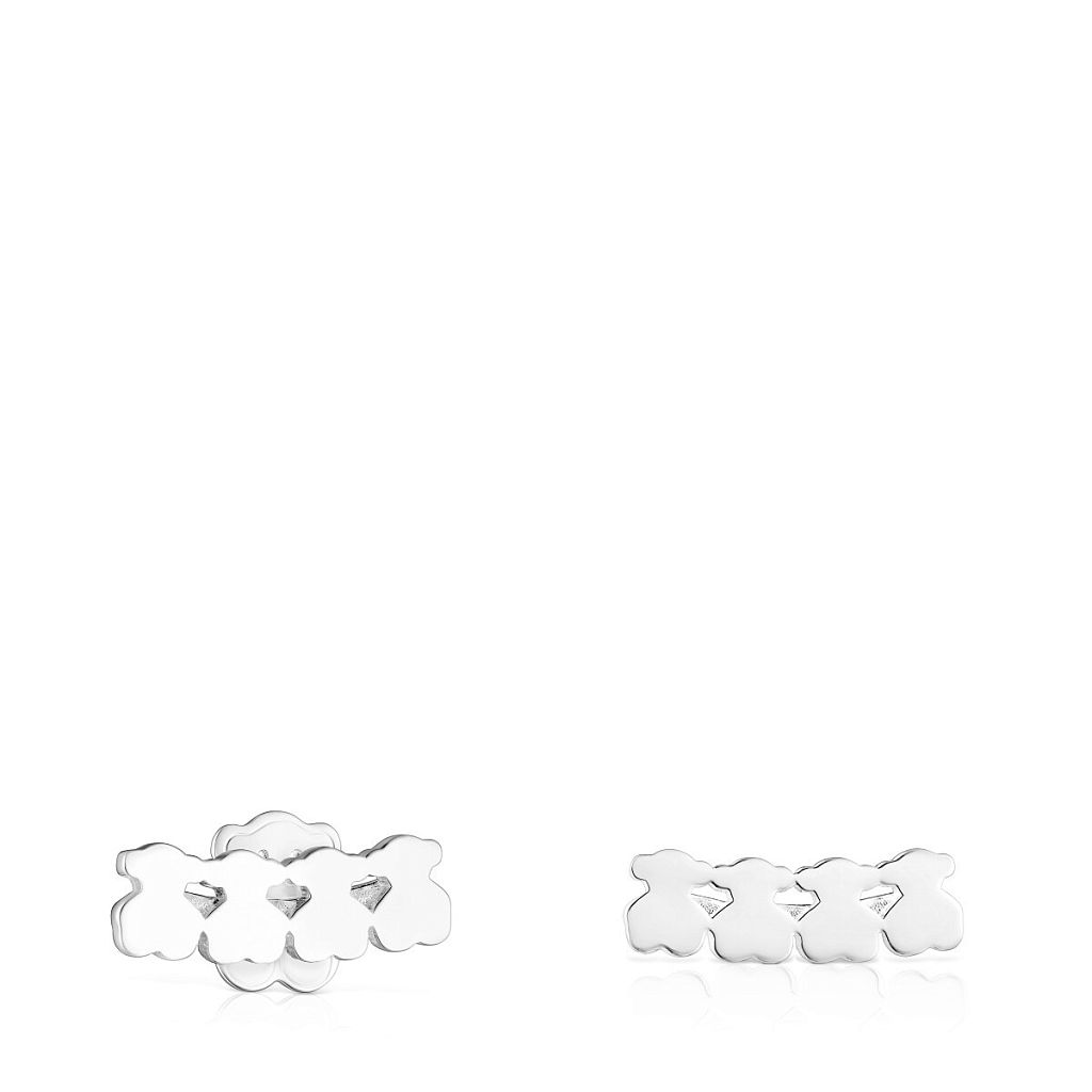 Серьги Straight из серебра