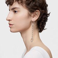 Подвеска Hold Oval из серебра