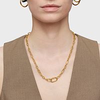  Колье Hold Oval из вермеля