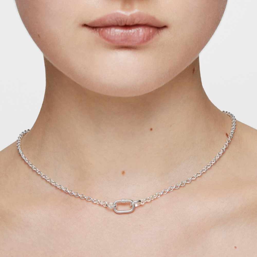 Соединительное кольцо Hold Oval из серебра фото 8