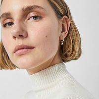 Серьги-кольца Joy Bits из серебра и вермеля
