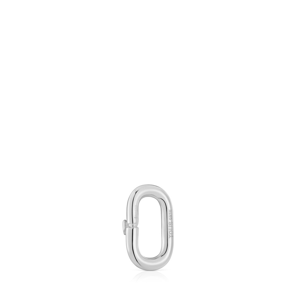 Соединительное кольцо Hold Oval из серебра фото 4